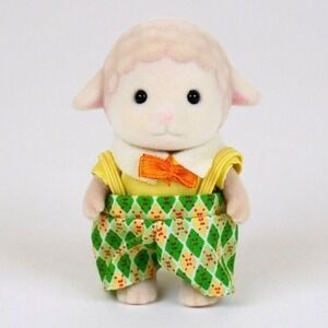 Calico‎ Critters Sylvanian Families Sheep Brother - Miniature Animal Doll